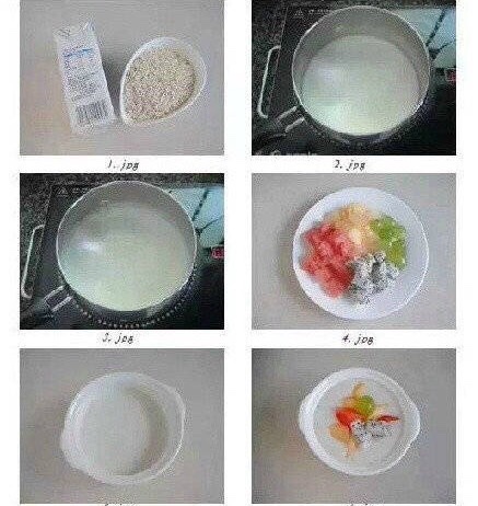 奶香燕麥水果粥的做法 步骤1
