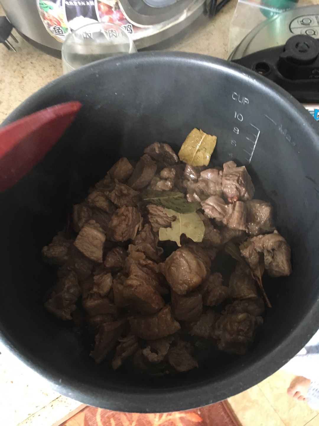 紅燒牛腩湯面湯的做法 步骤3