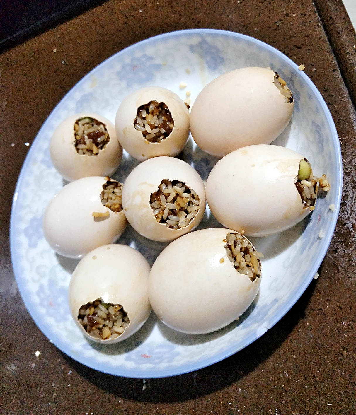 糯米釀雞蛋的做法 步骤7