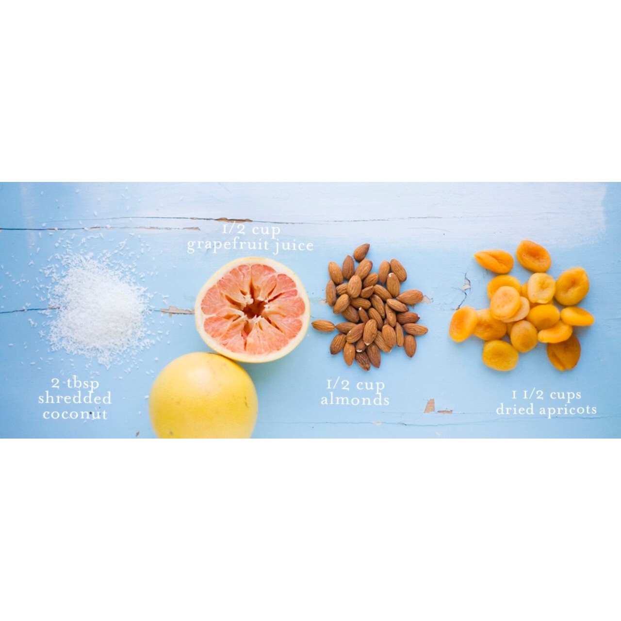 【GKS】低卡杏脯葡萄柚太妃糖 Apricot & Grapefruit Toffee的做法 步骤1
