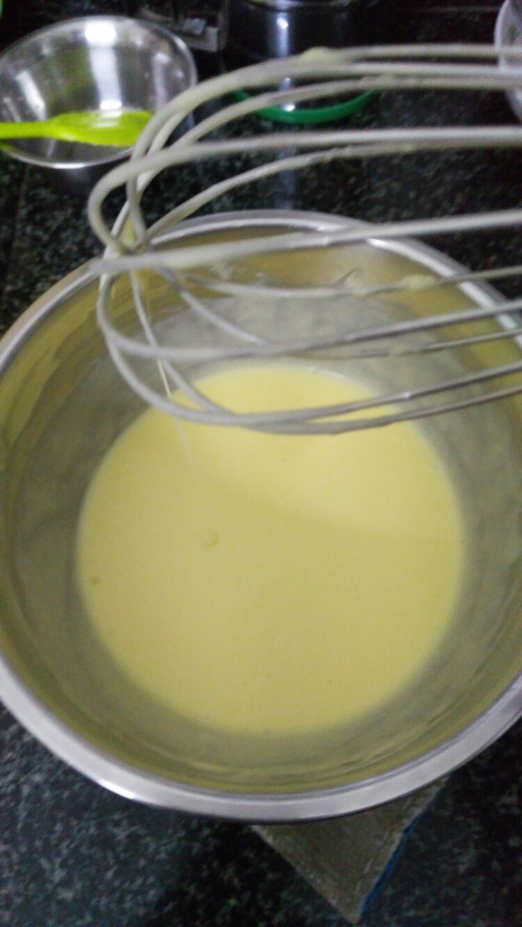 蛋白瓜子薄餅的做法 步骤2