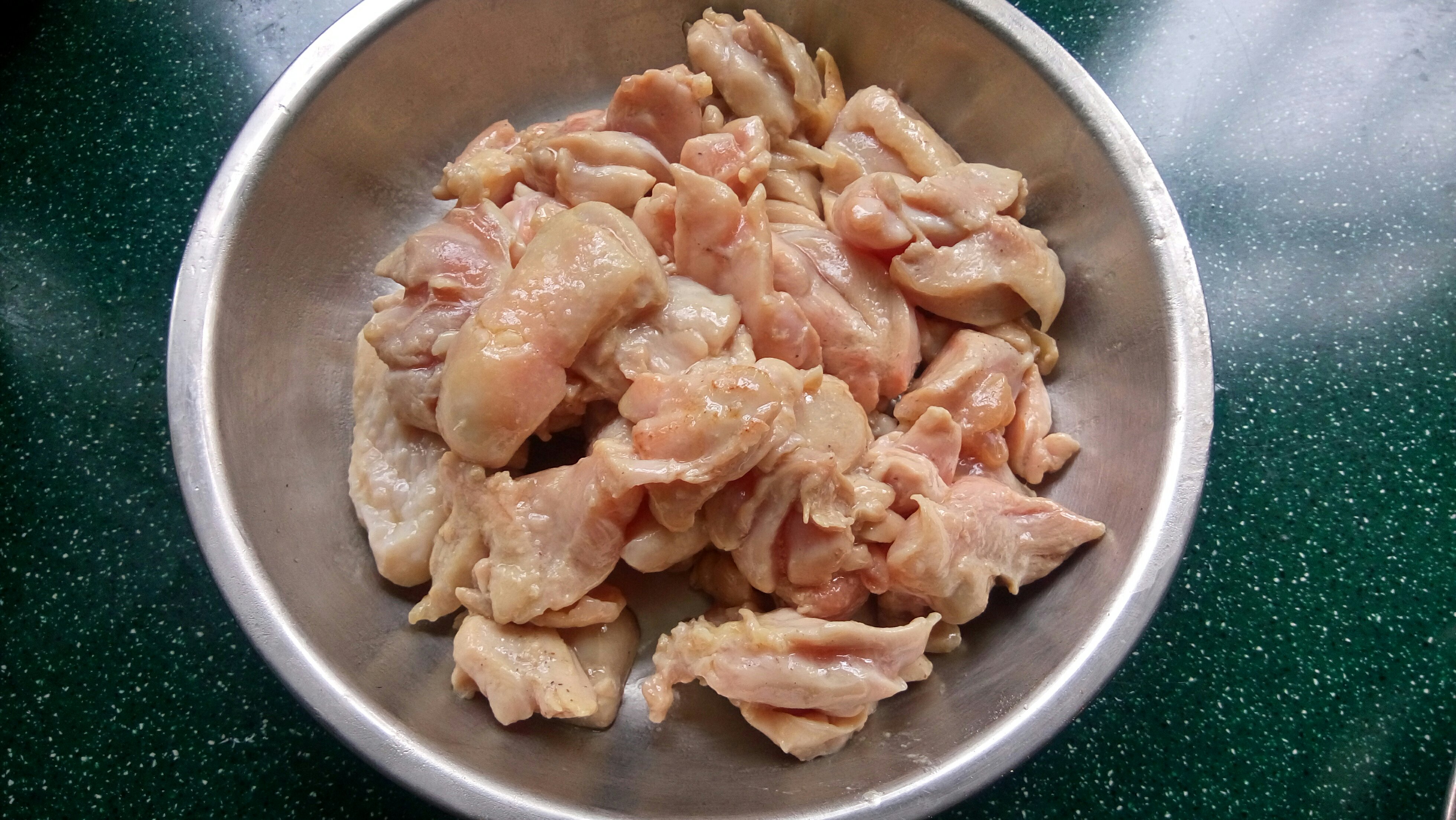 黃咖喱雞腿肉的做法 步骤5