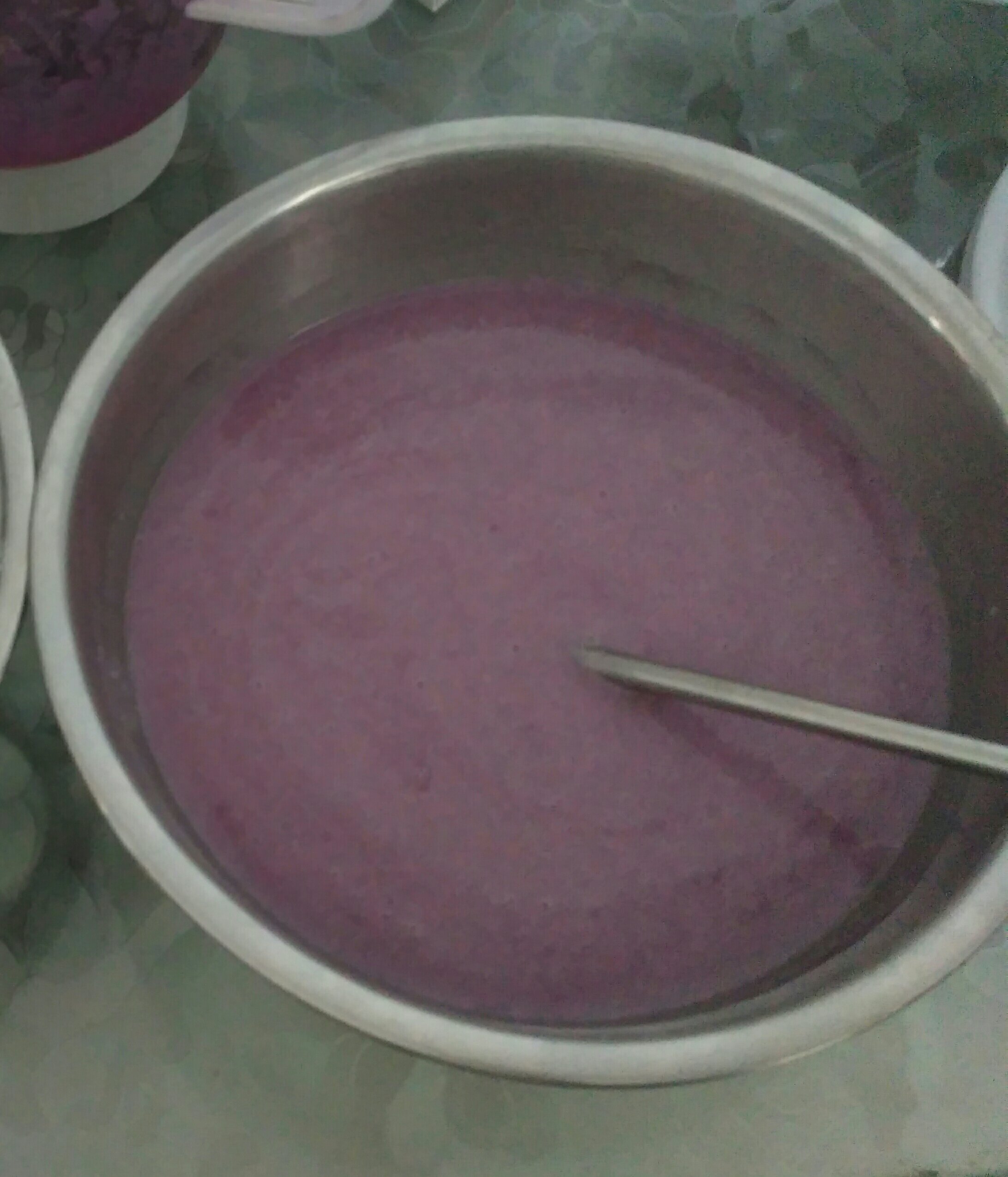 紫薯椰汁千層糕的做法 步骤3