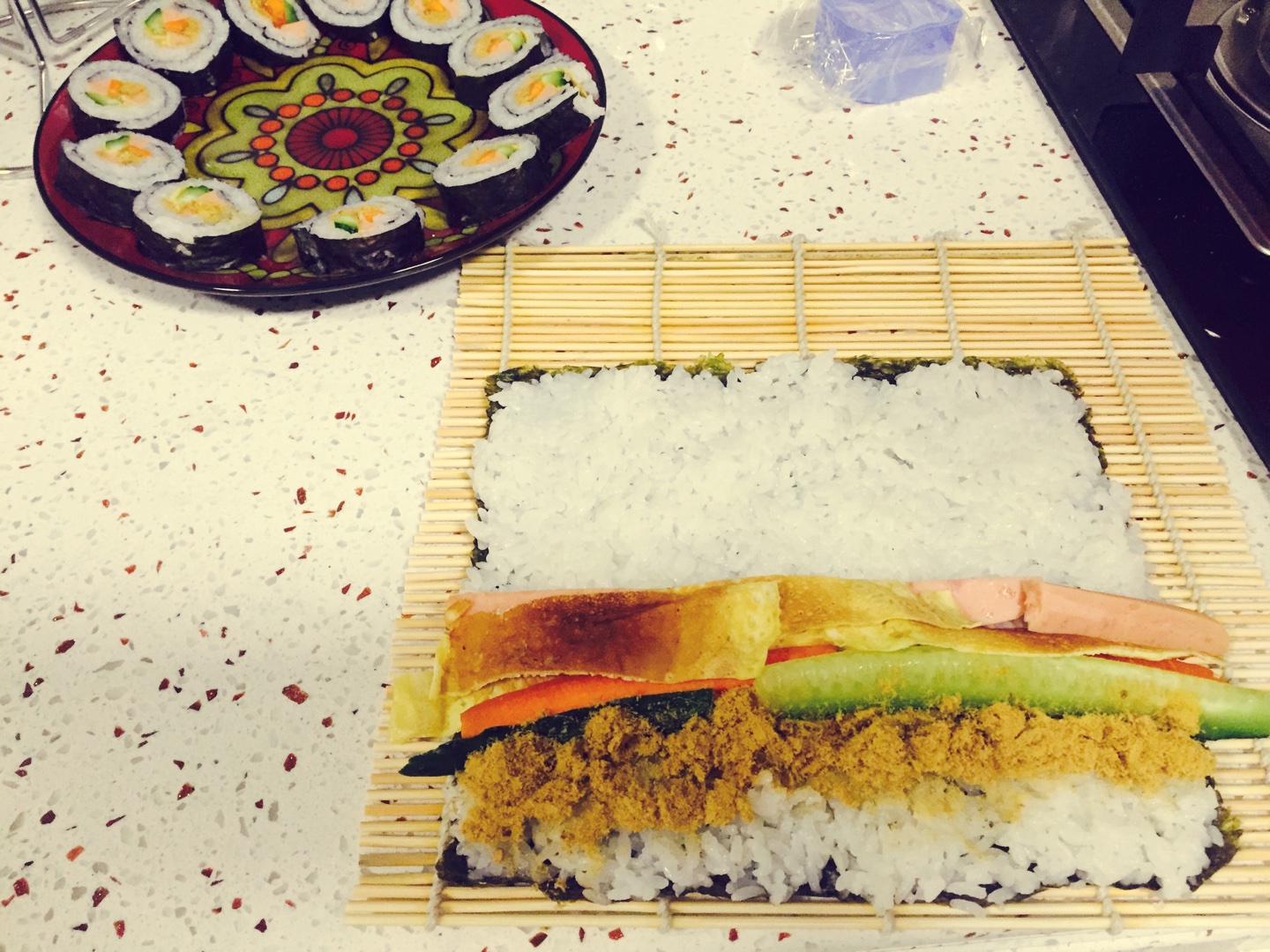 壽司肉松卷的做法 步骤5