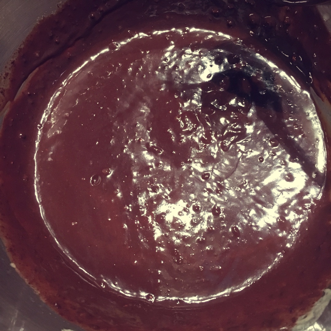 輕奢派—巧克力樹樁蛋糕的做法 步骤9