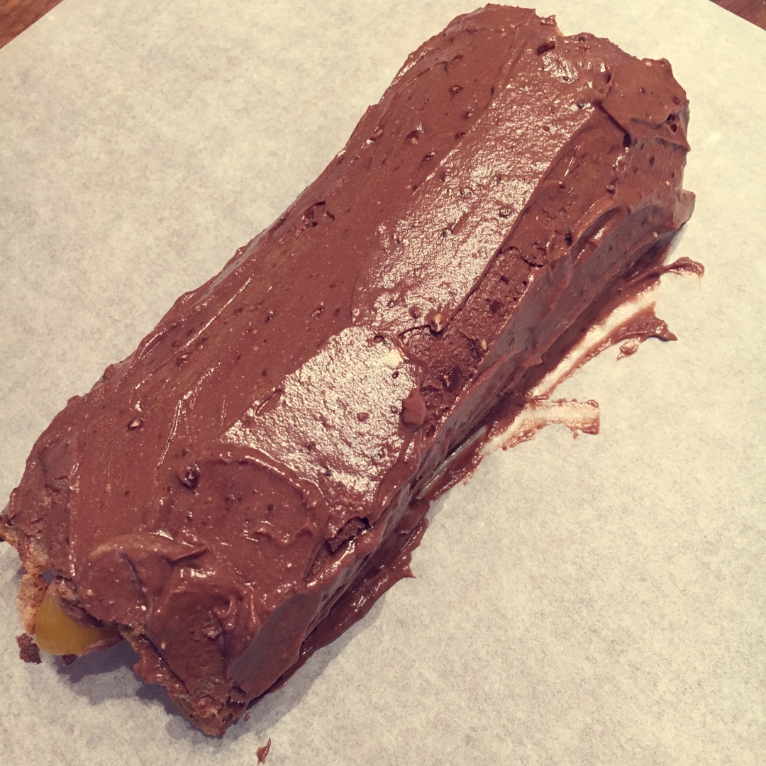 輕奢派—巧克力樹樁蛋糕的做法 步骤16