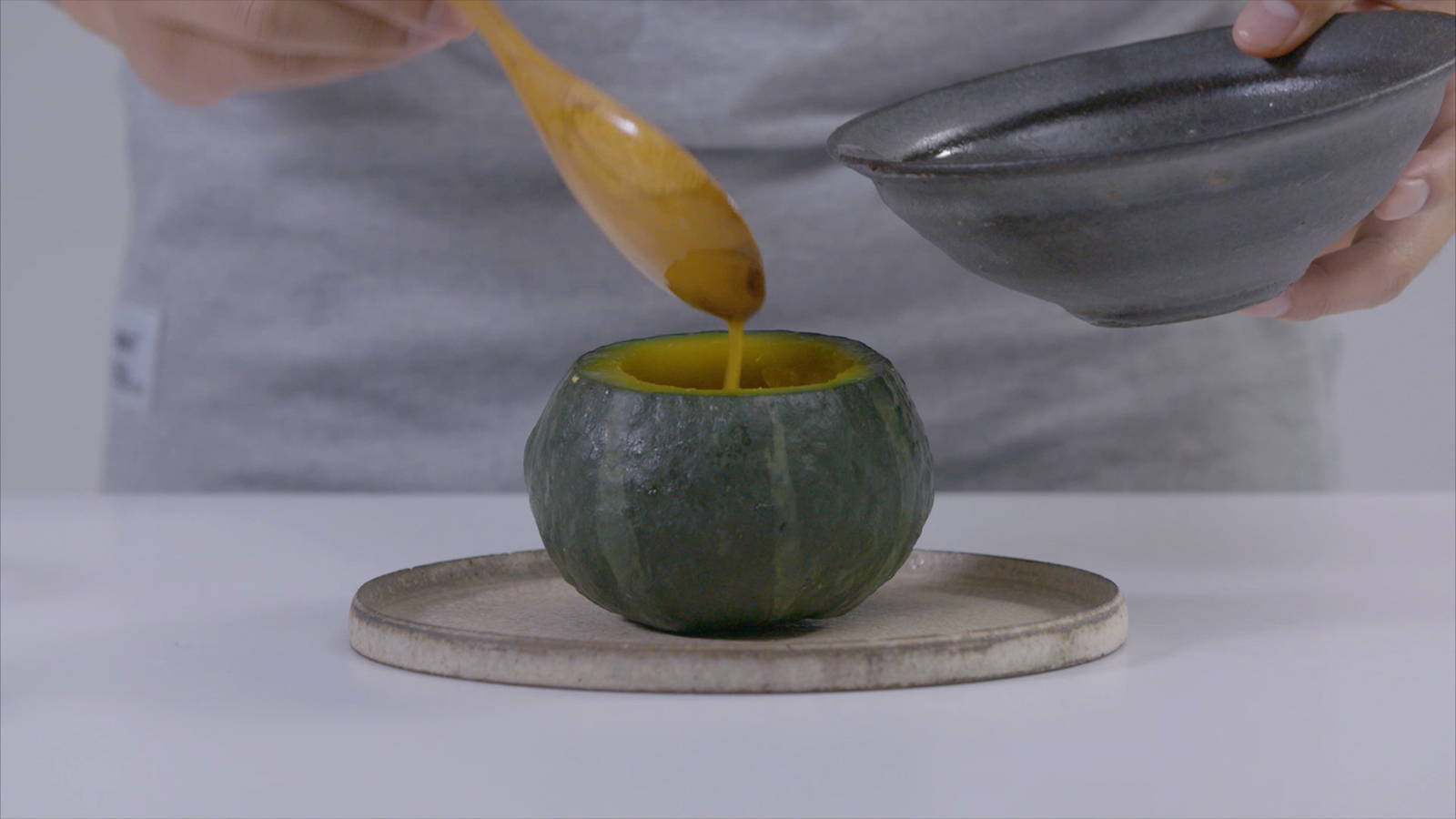 日式南瓜茶碗蒸∣美食台的做法 步骤6