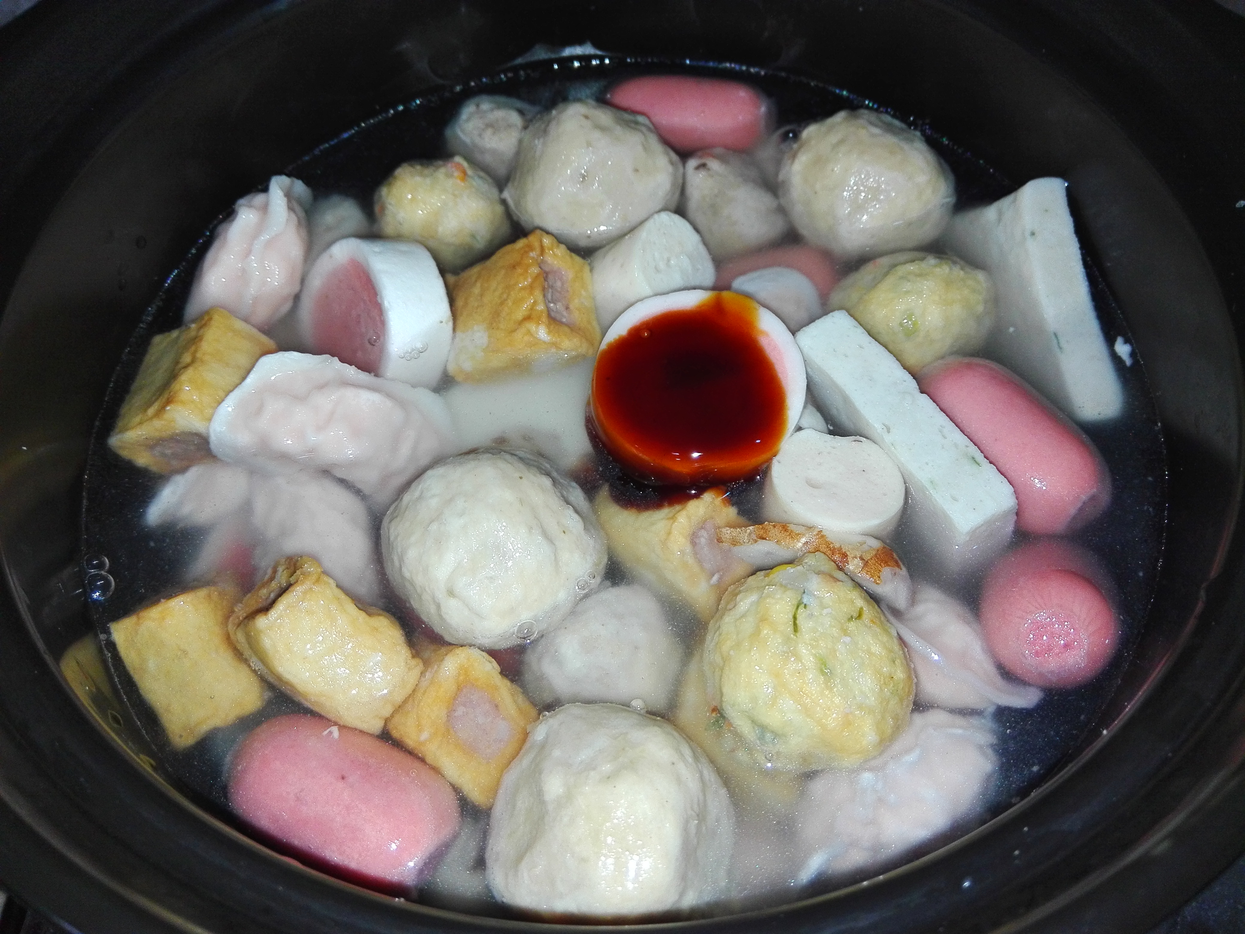 砂鍋丸子炖豆腐的做法 步骤2