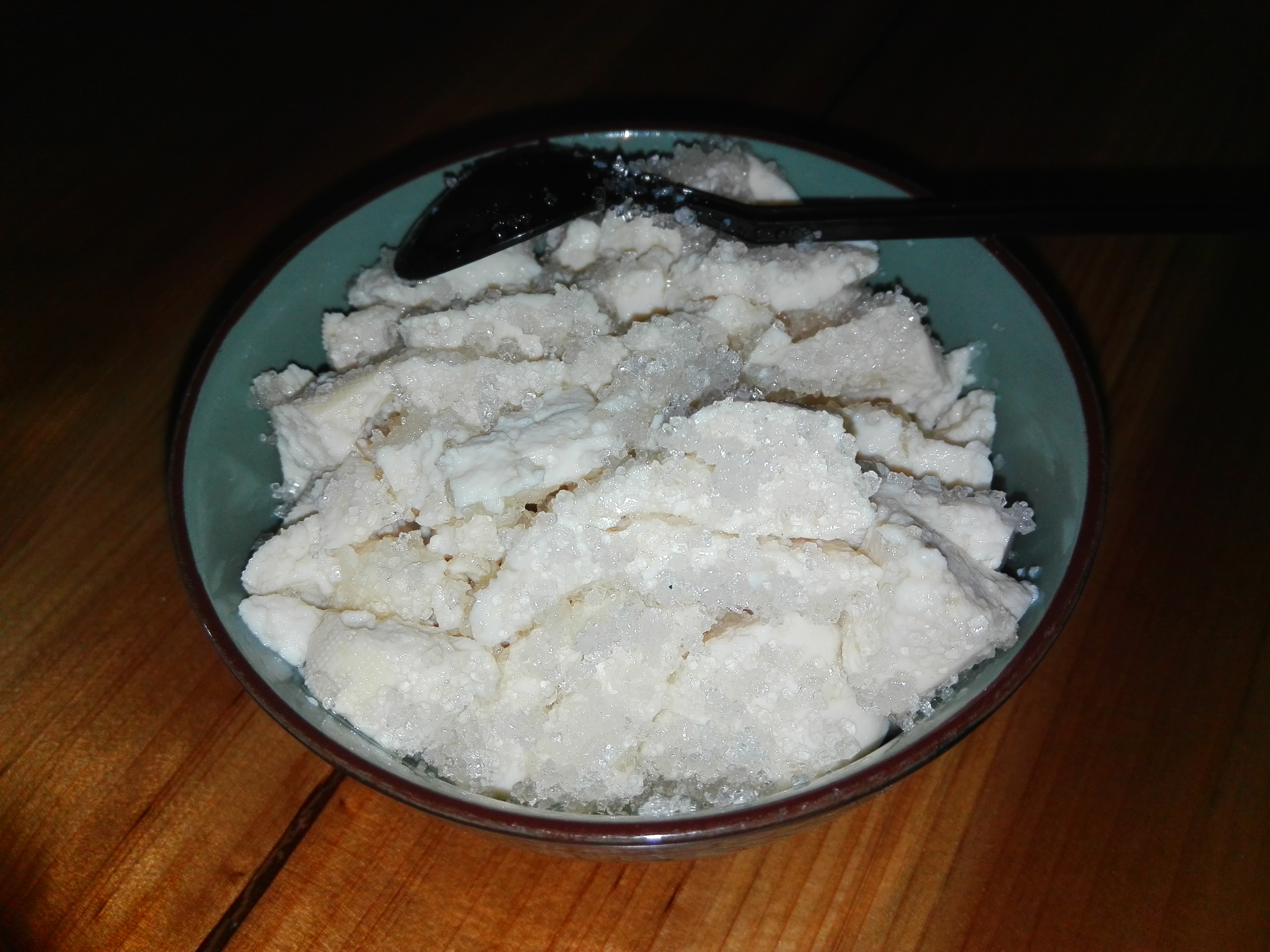 砂糖拌豆腐的做法 步骤4