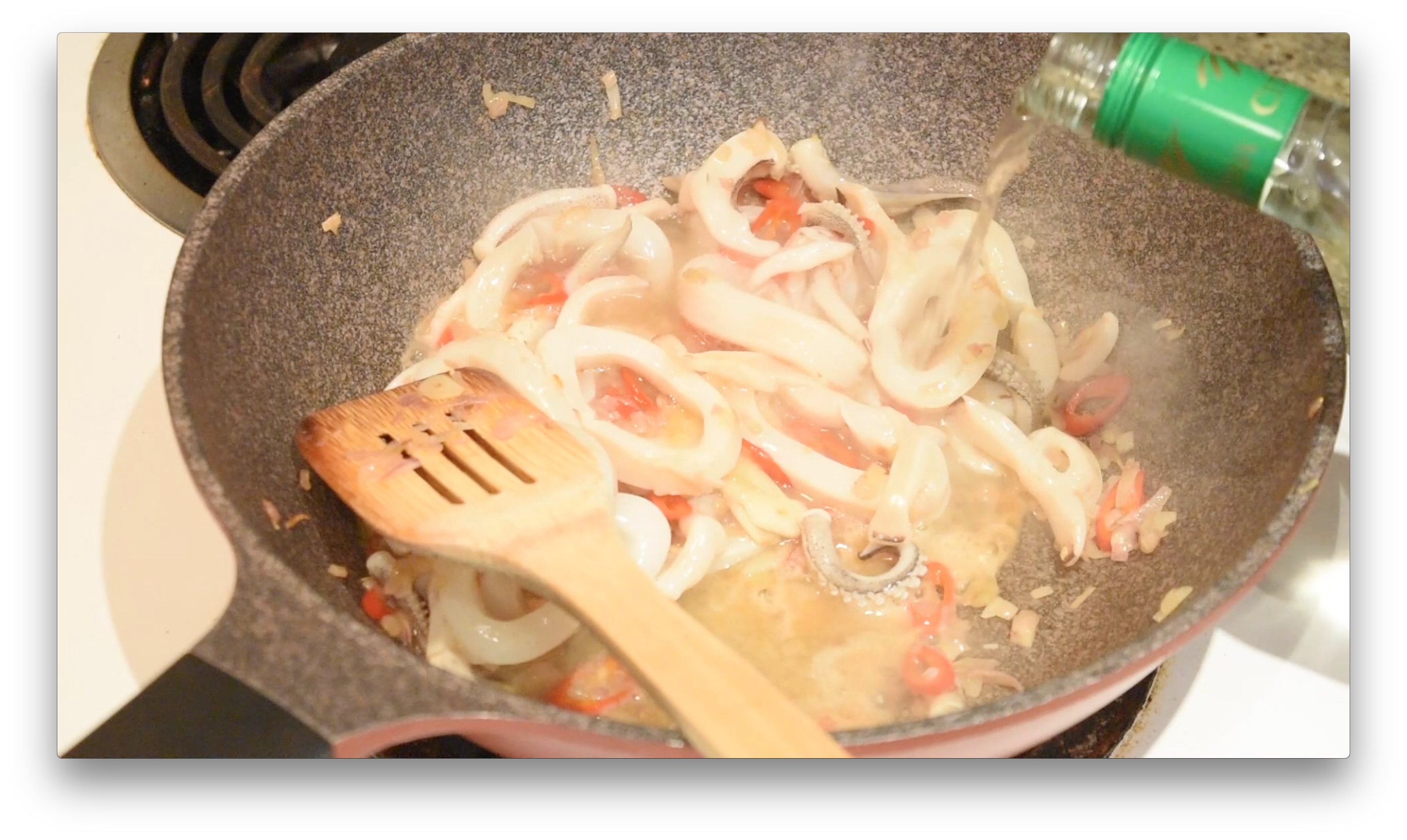 海鮮墨汁意面∣約翰的小廚房的做法 步骤5