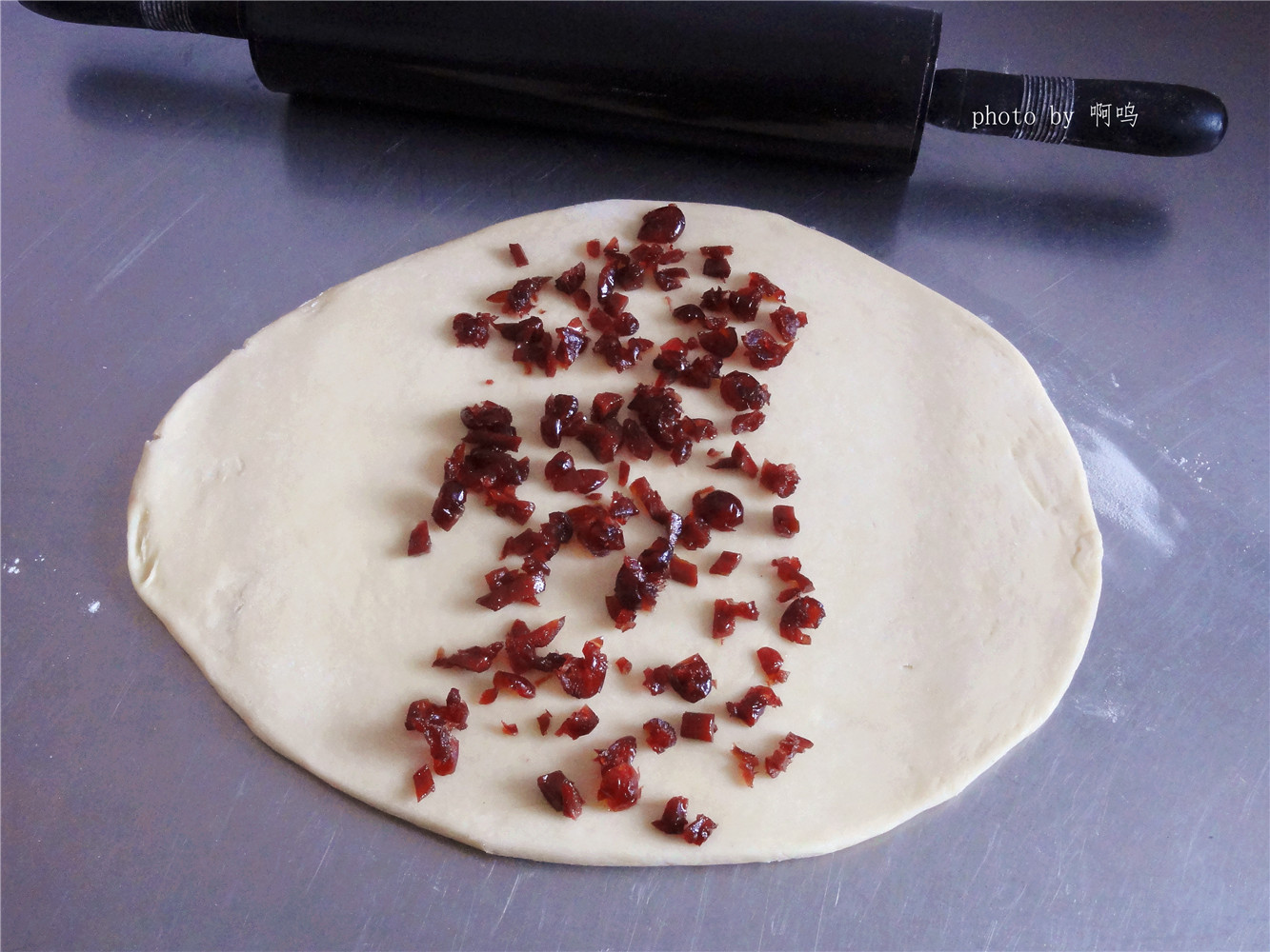 蔓越莓優格小面包塊的做法 步骤6