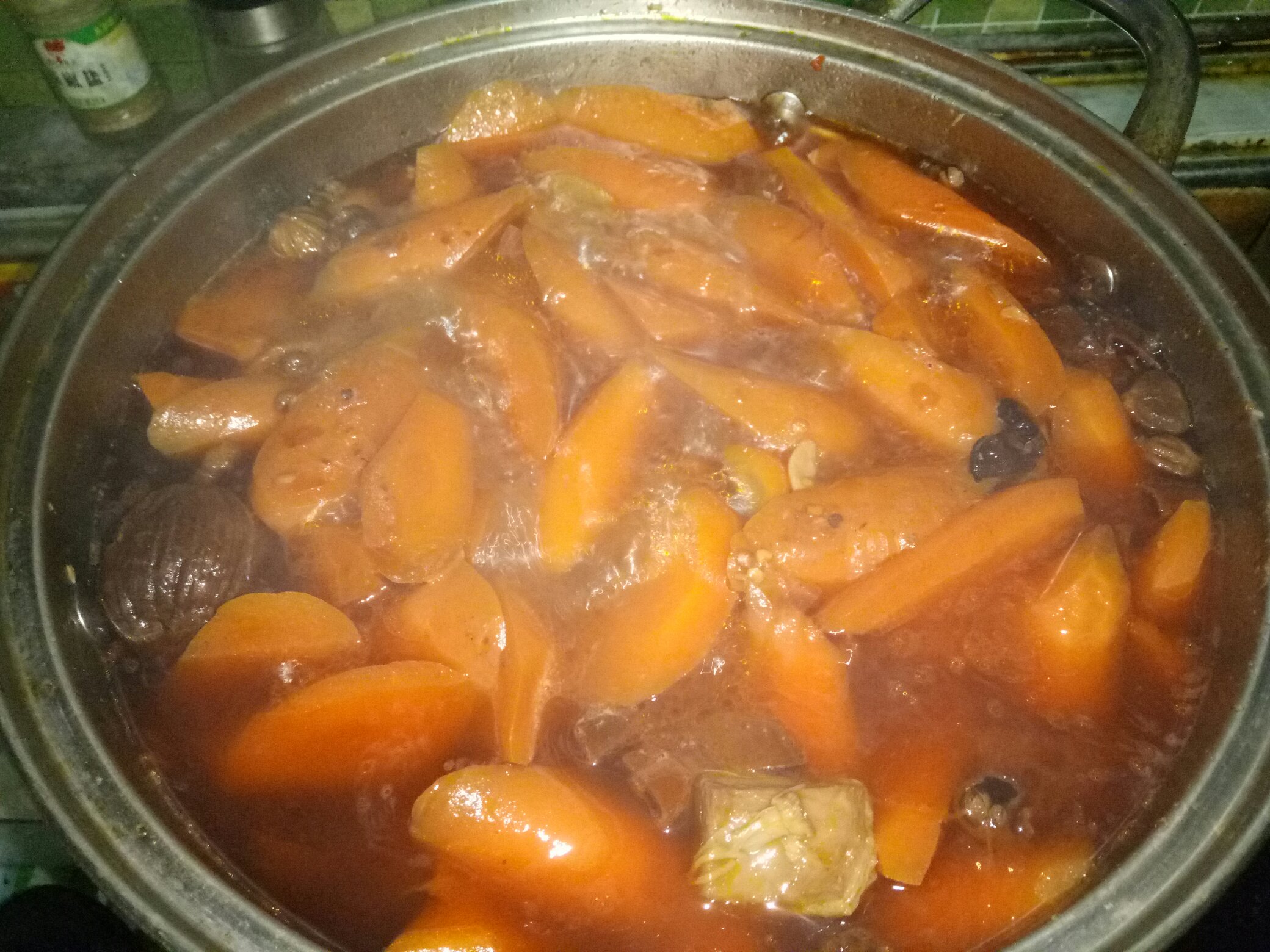 超簡單美味的胡蘿卜燒羊肉的做法 步骤13