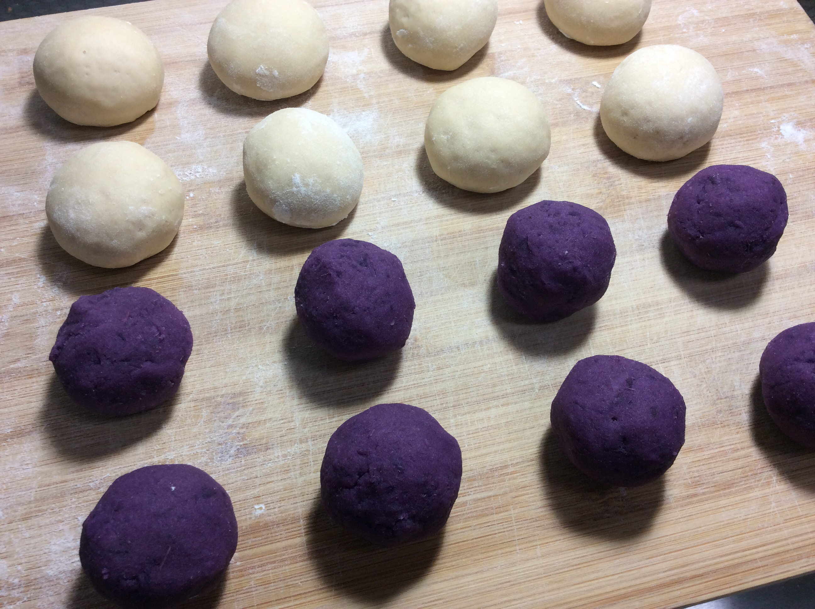 全麥紫薯小包的做法 步骤4