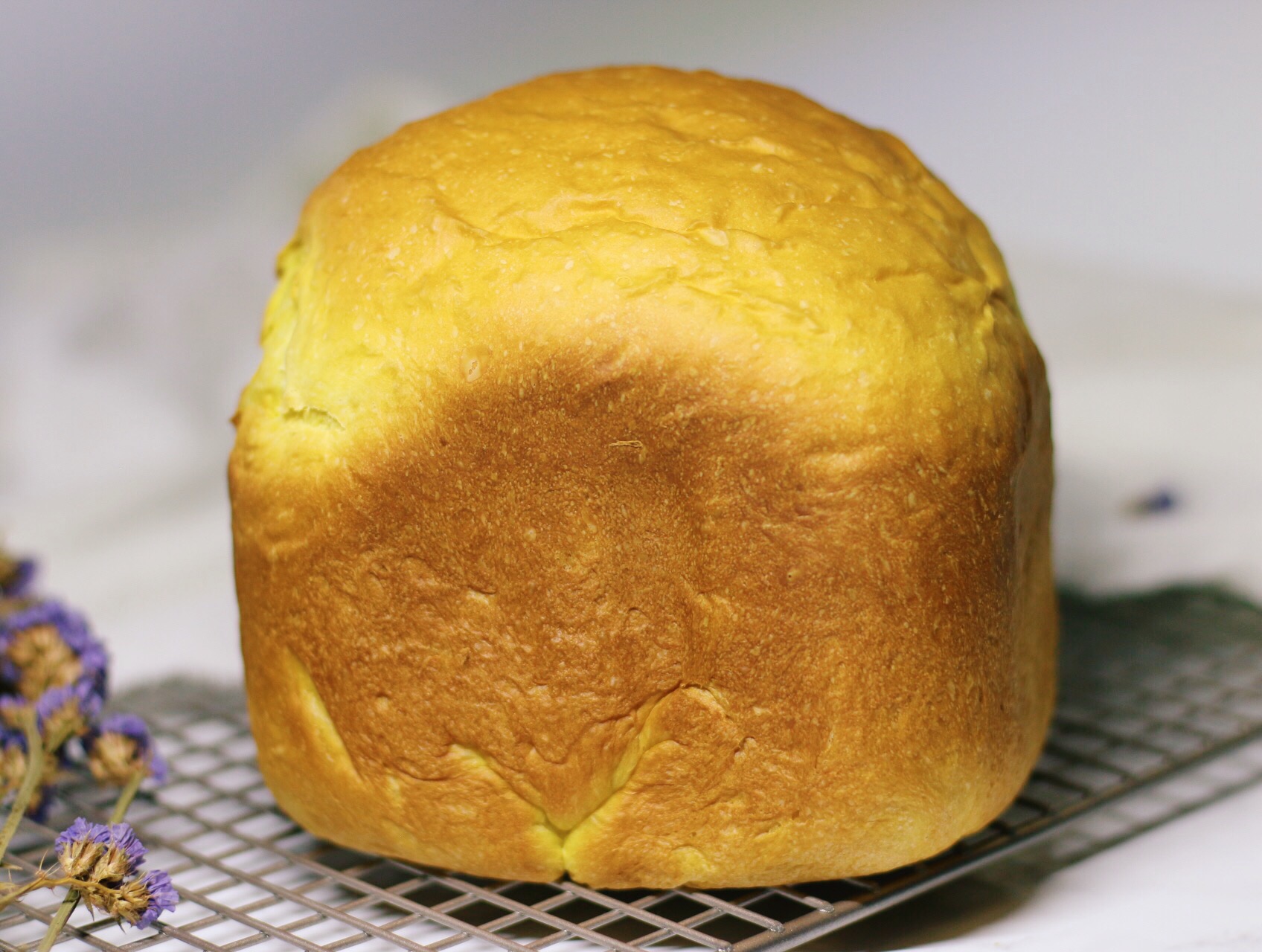 #東菱Wifi雲智能面包機#南瓜乳酪吐司的做法 步骤11