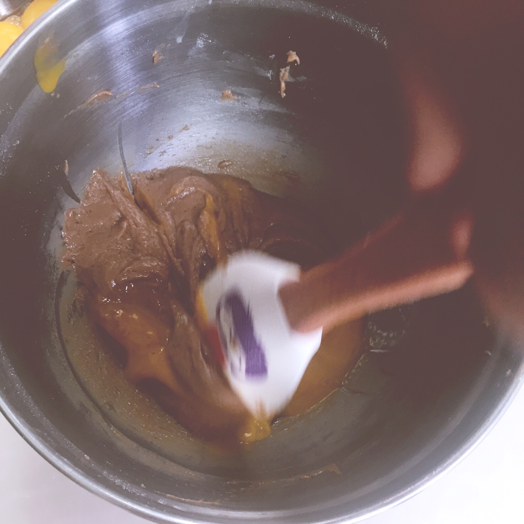 卡布奇諾咖啡卷 （奧利奧咸奶油夾心）的做法 步骤5