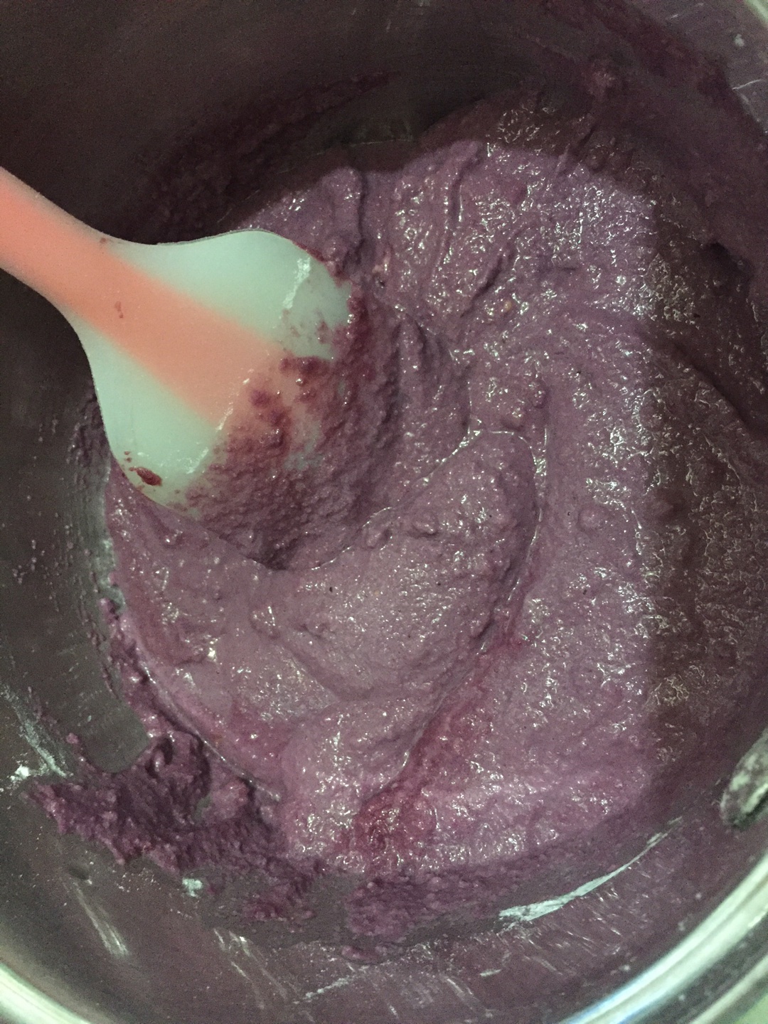 紫薯無花果素糕的做法 步骤3