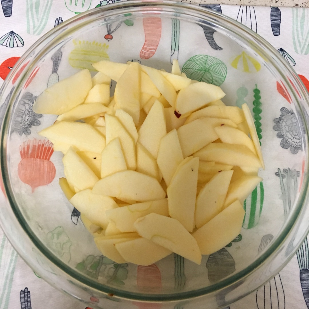 烤蘋果碎酥（簡易蘋果派）的做法 步骤1