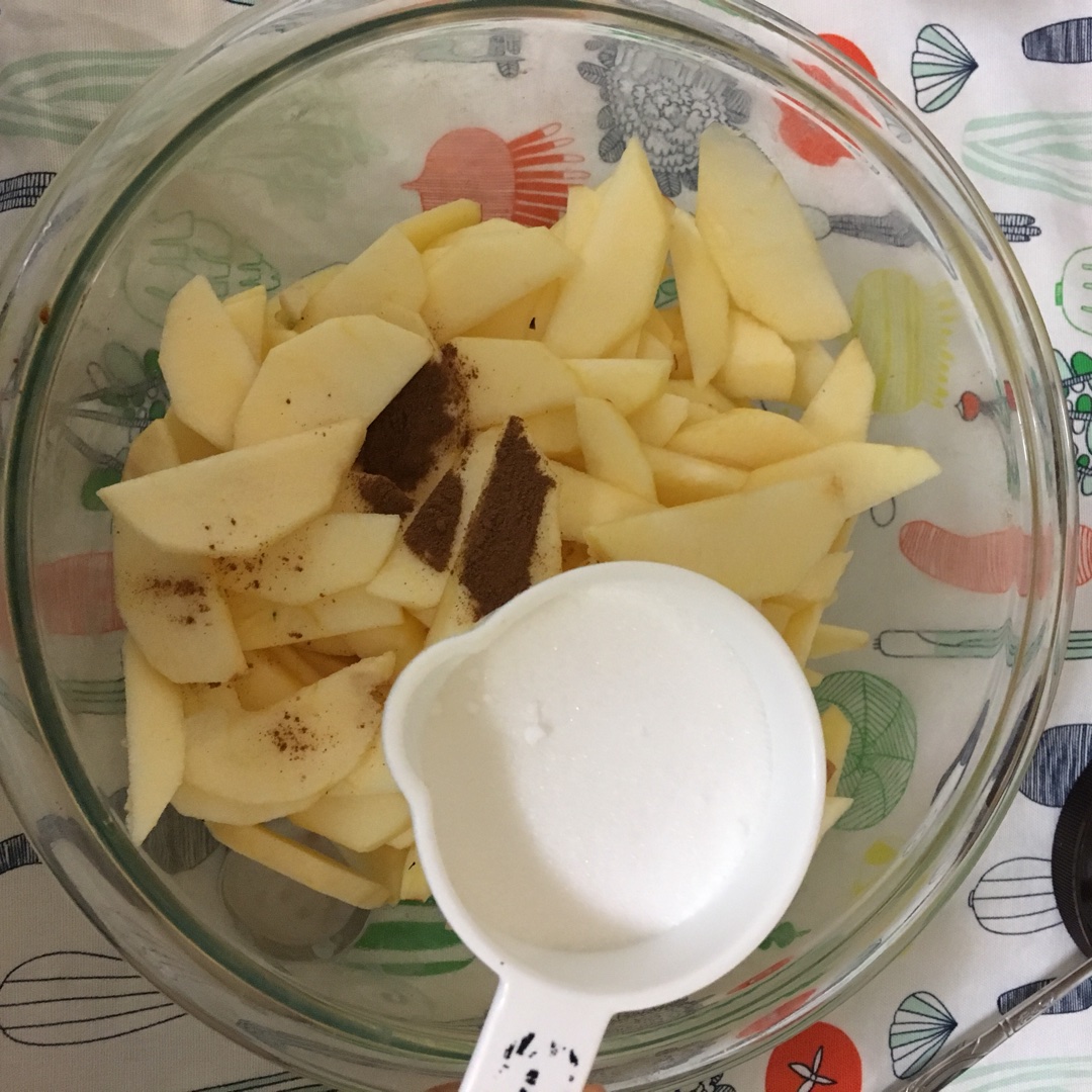 烤蘋果碎酥（簡易蘋果派）的做法 步骤2