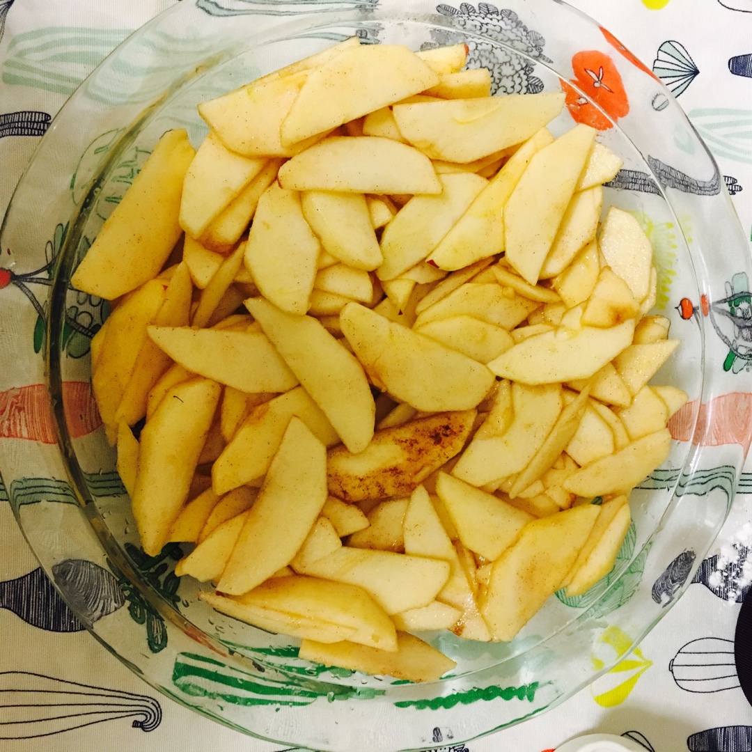烤蘋果碎酥（簡易蘋果派）的做法 步骤3