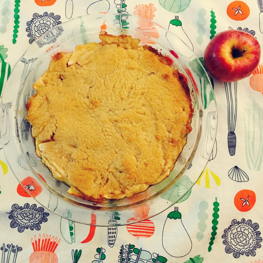 烤蘋果碎酥（簡易蘋果派）的做法 步骤8