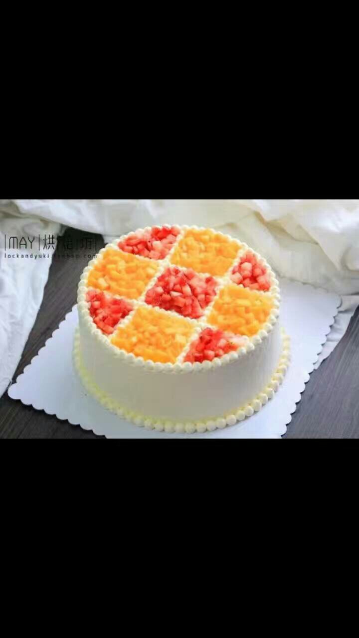 水果蛋糕圖片的做法 步骤1