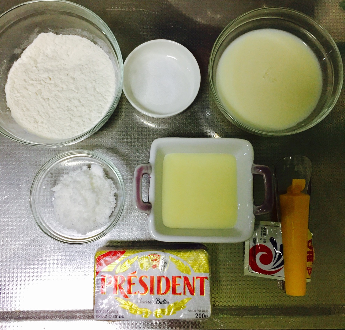 牛奶煉乳奇亞籽吐司（中種面團）的做法 步骤3