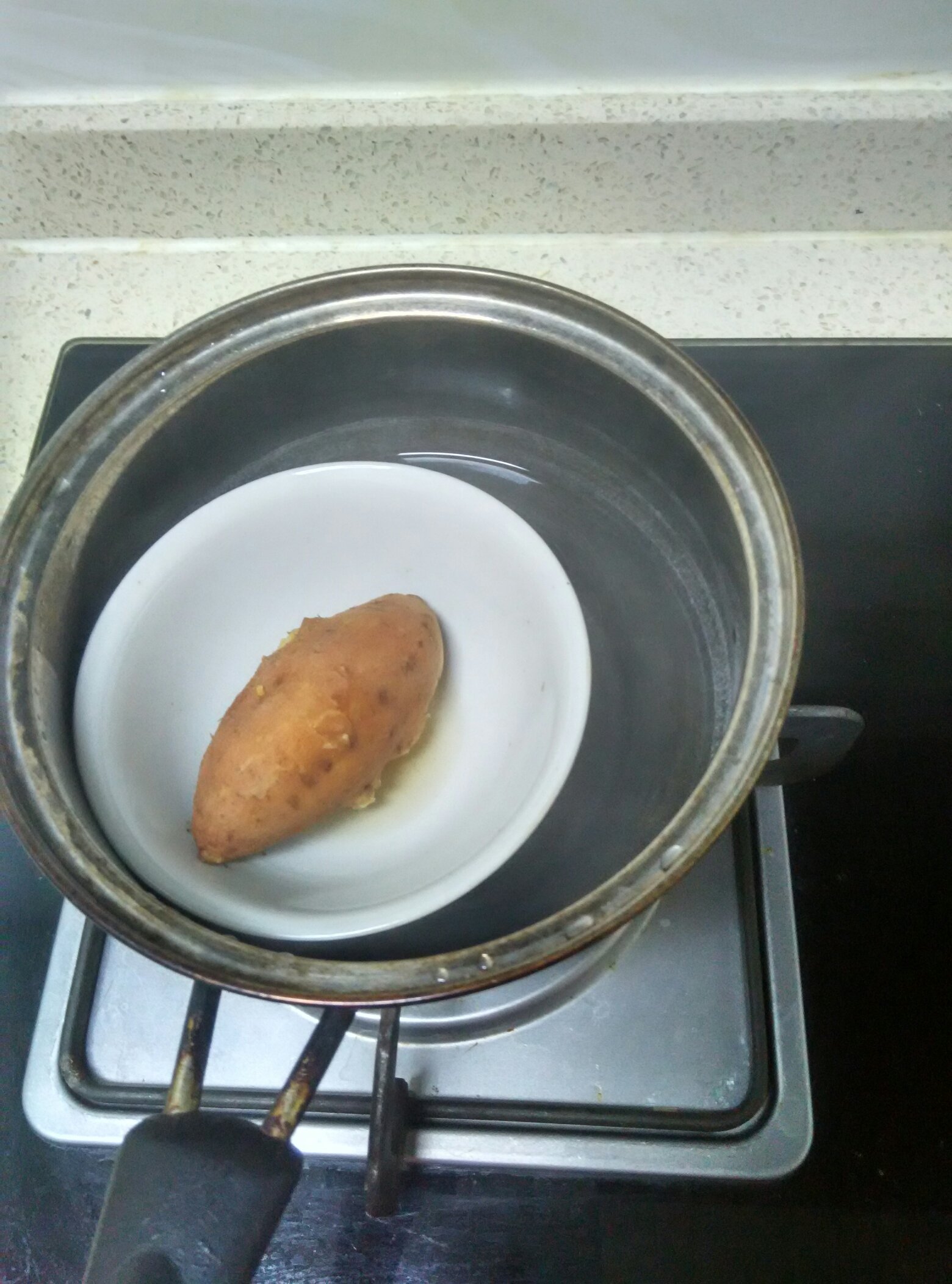 紅薯餅（無油煙版）的做法 步骤1