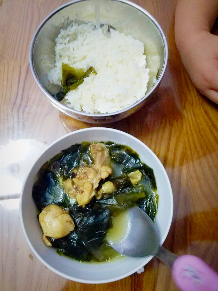 韓國口味營養海帶雞塊湯的做法 步骤5