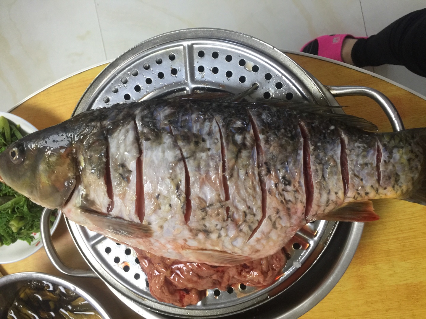 紅燒鯉魚的做法 步骤1