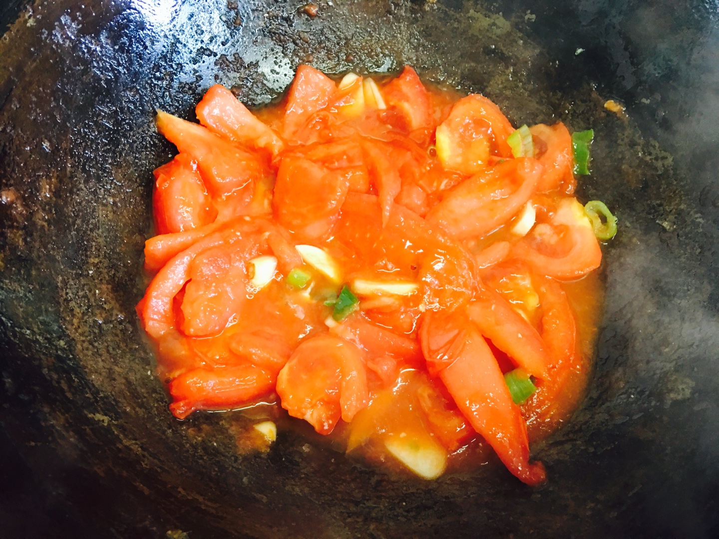 西紅柿炒雞蛋的做法 步骤3