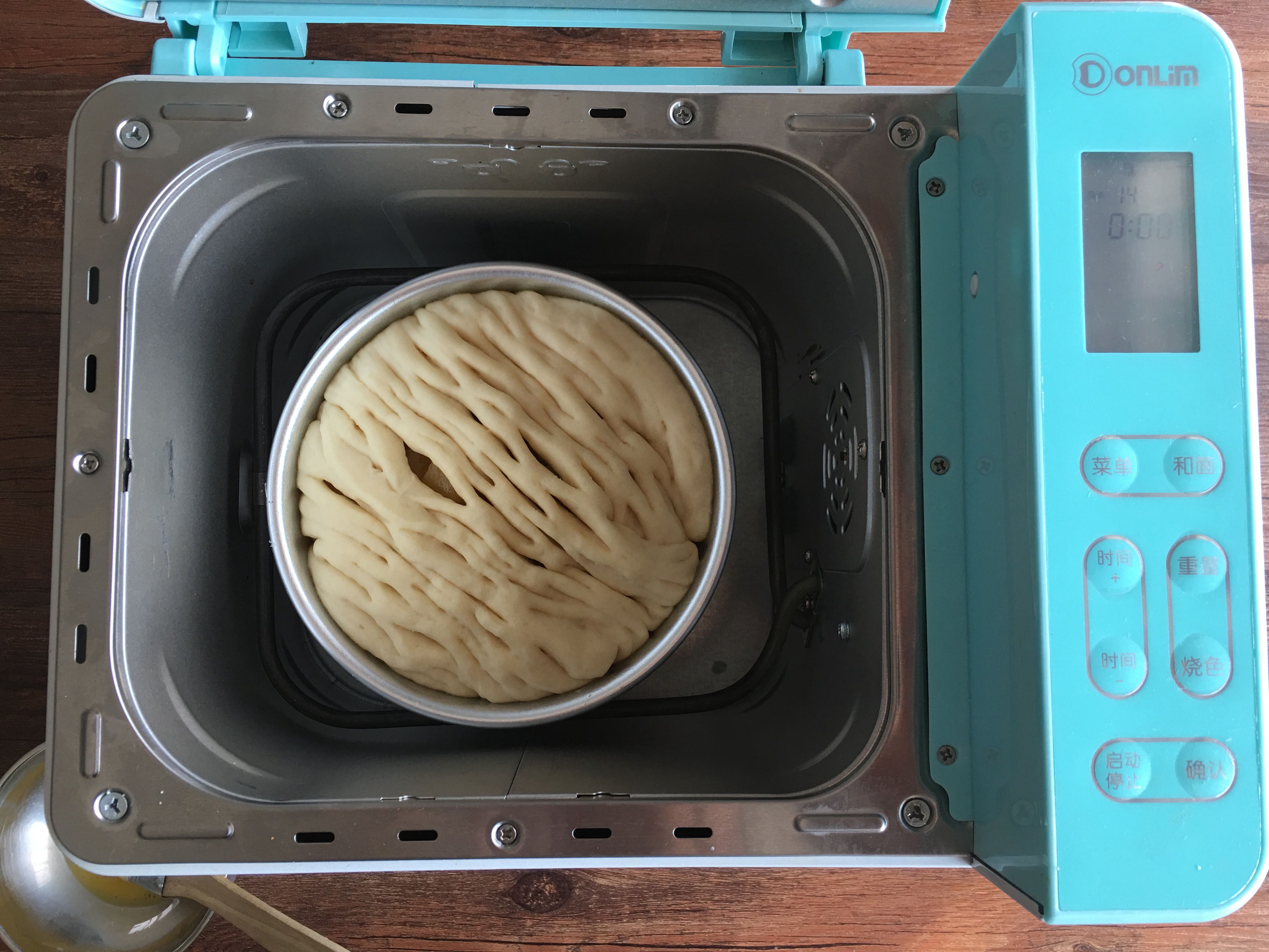 #東菱雲智能面包機#之面包機版黃桃面包派的做法 步骤16