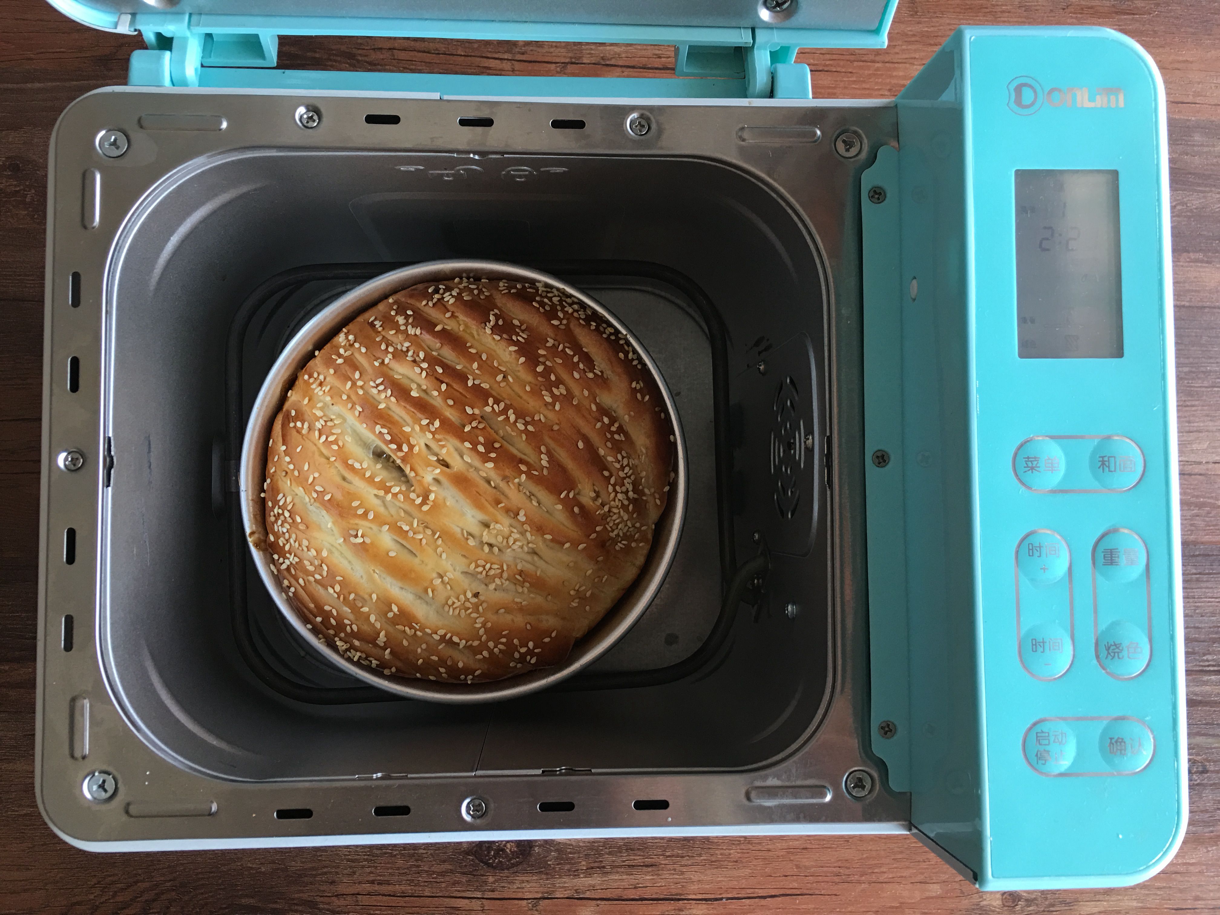 #東菱雲智能面包機#之面包機版黃桃面包派的做法 步骤19