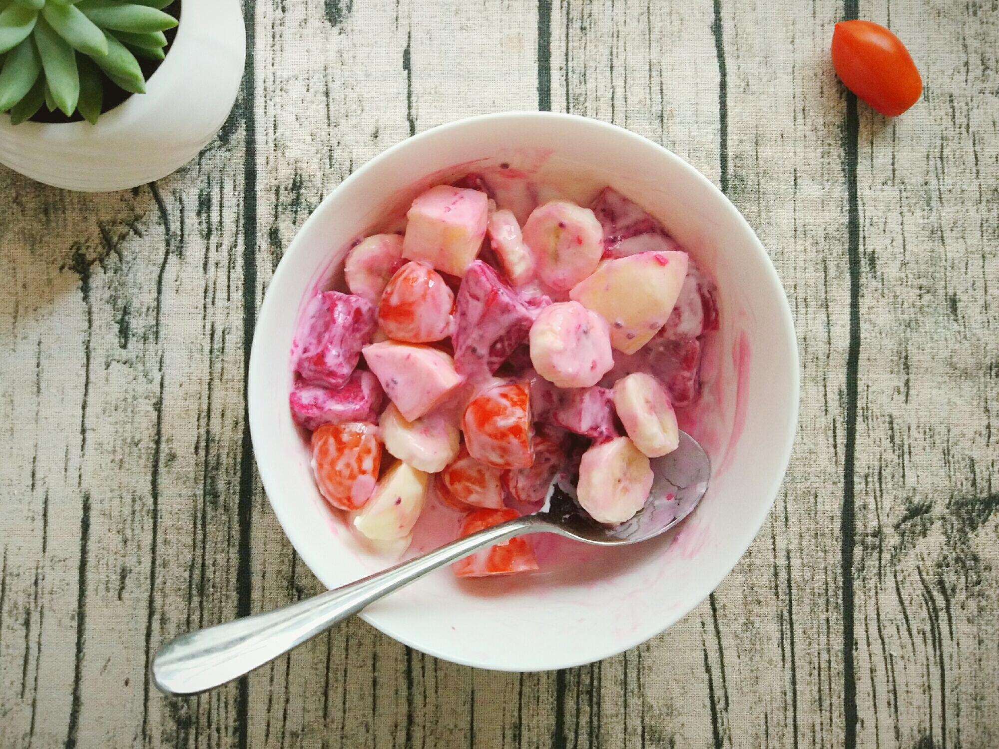 清炒三蔬×水果沙拉便當，節後清腸的正確姿勢！的做法 步骤7