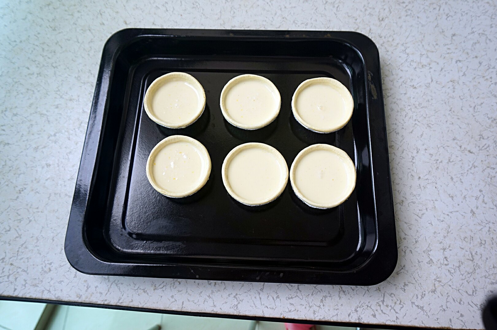 HOME蛋撻制作（6個用量）的做法 步骤4
