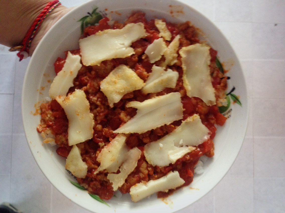 意式乳酪焗飯（一人份）的做法 步骤4