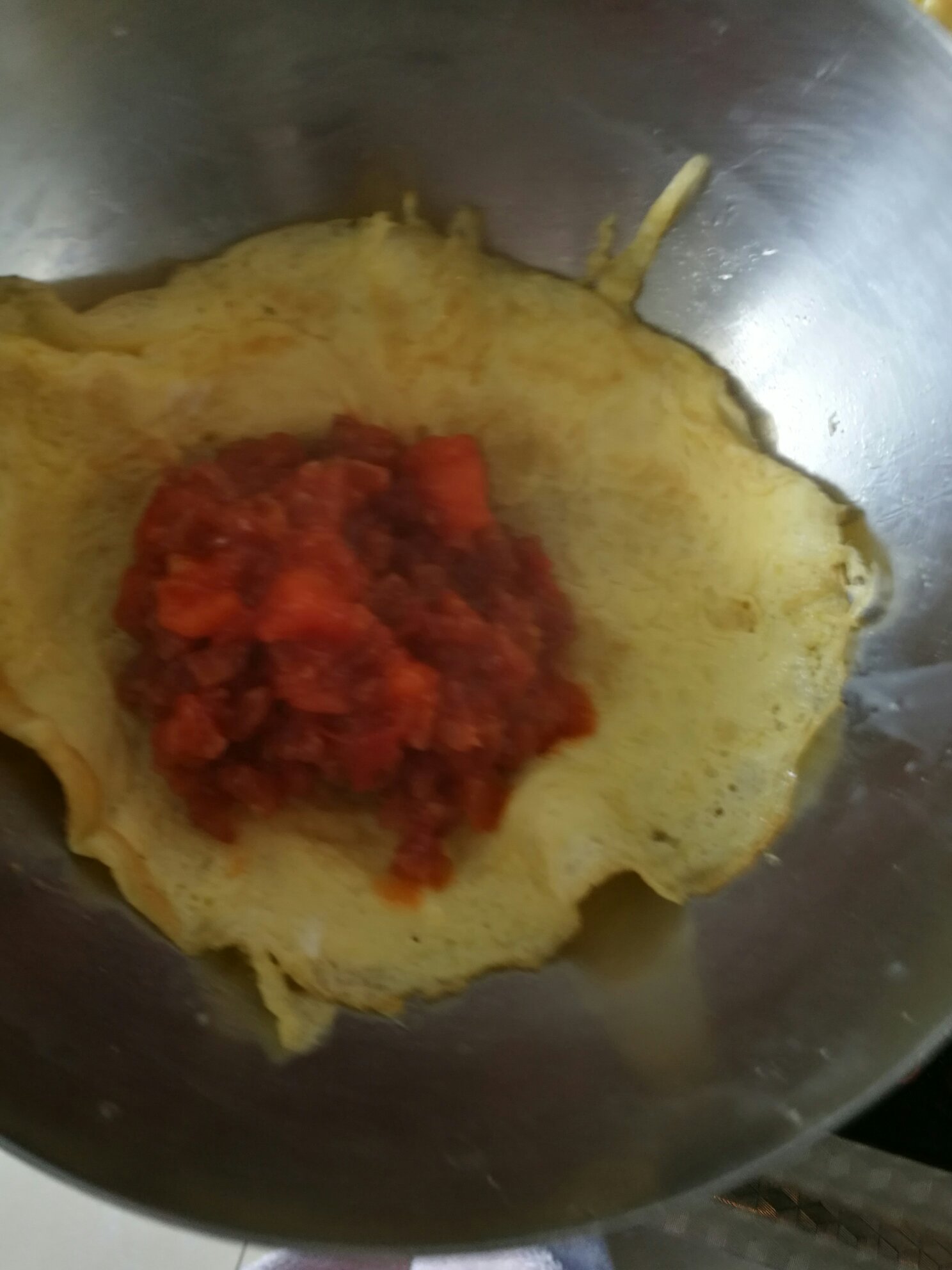 蕃茄肉沫蛋角的做法 步骤4