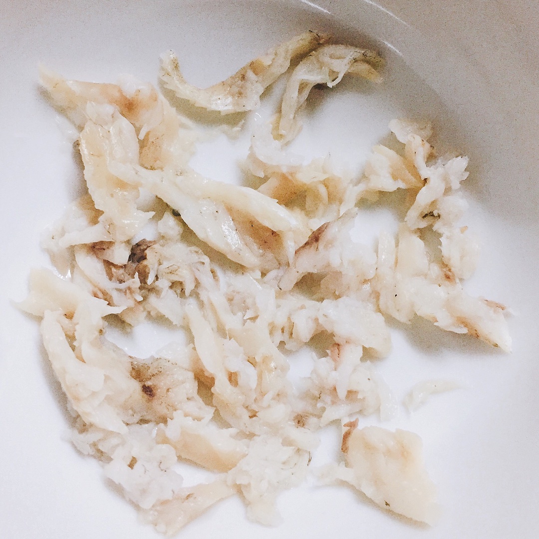 鯽魚青菜粥 八個月輔食的做法 步骤5