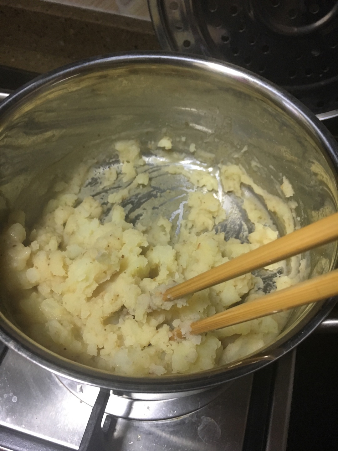 超方便的土豆泥的做法 步骤4