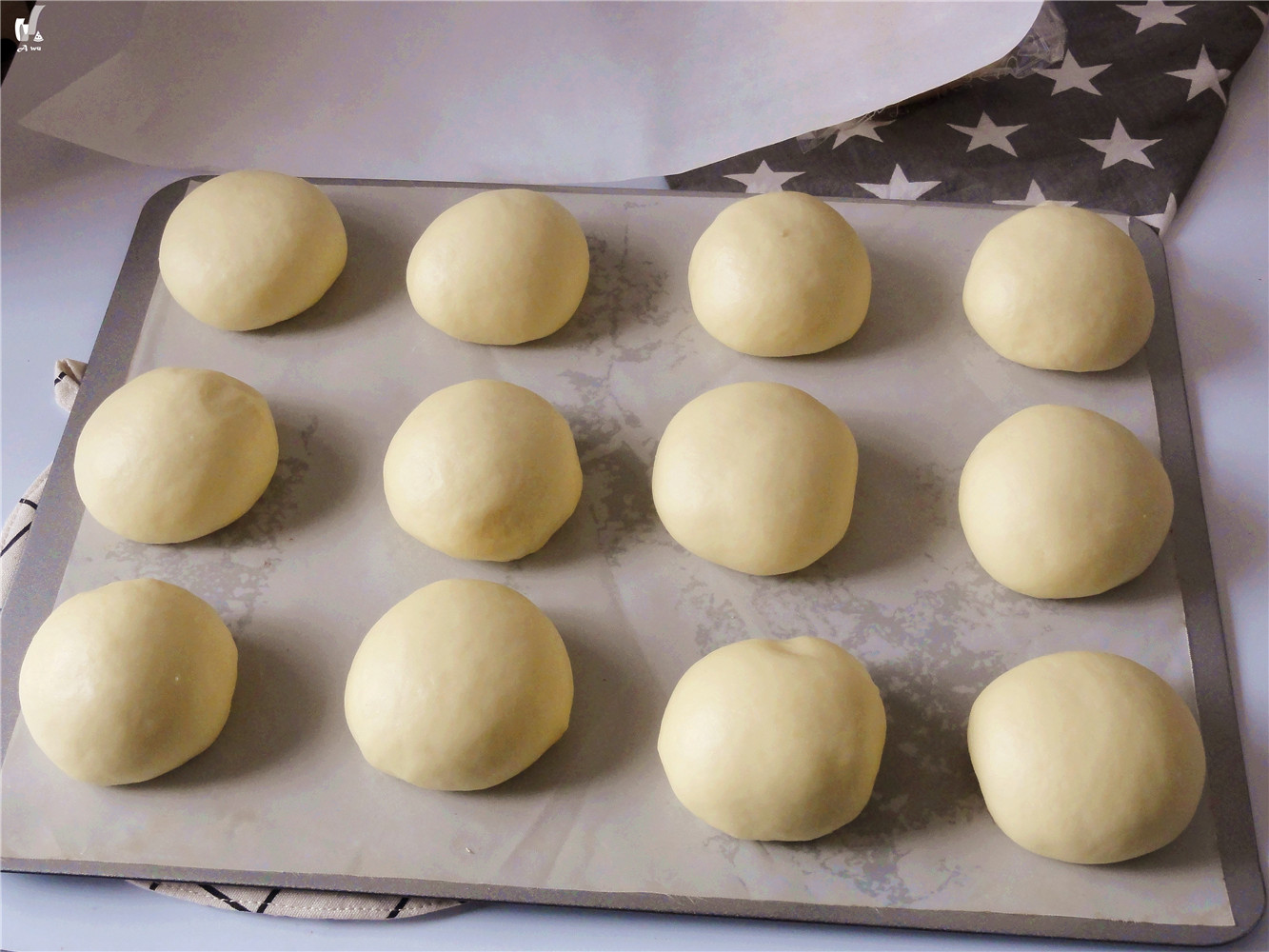 拯救放錯面粉的面包面團---奶香小餅的做法 步骤7