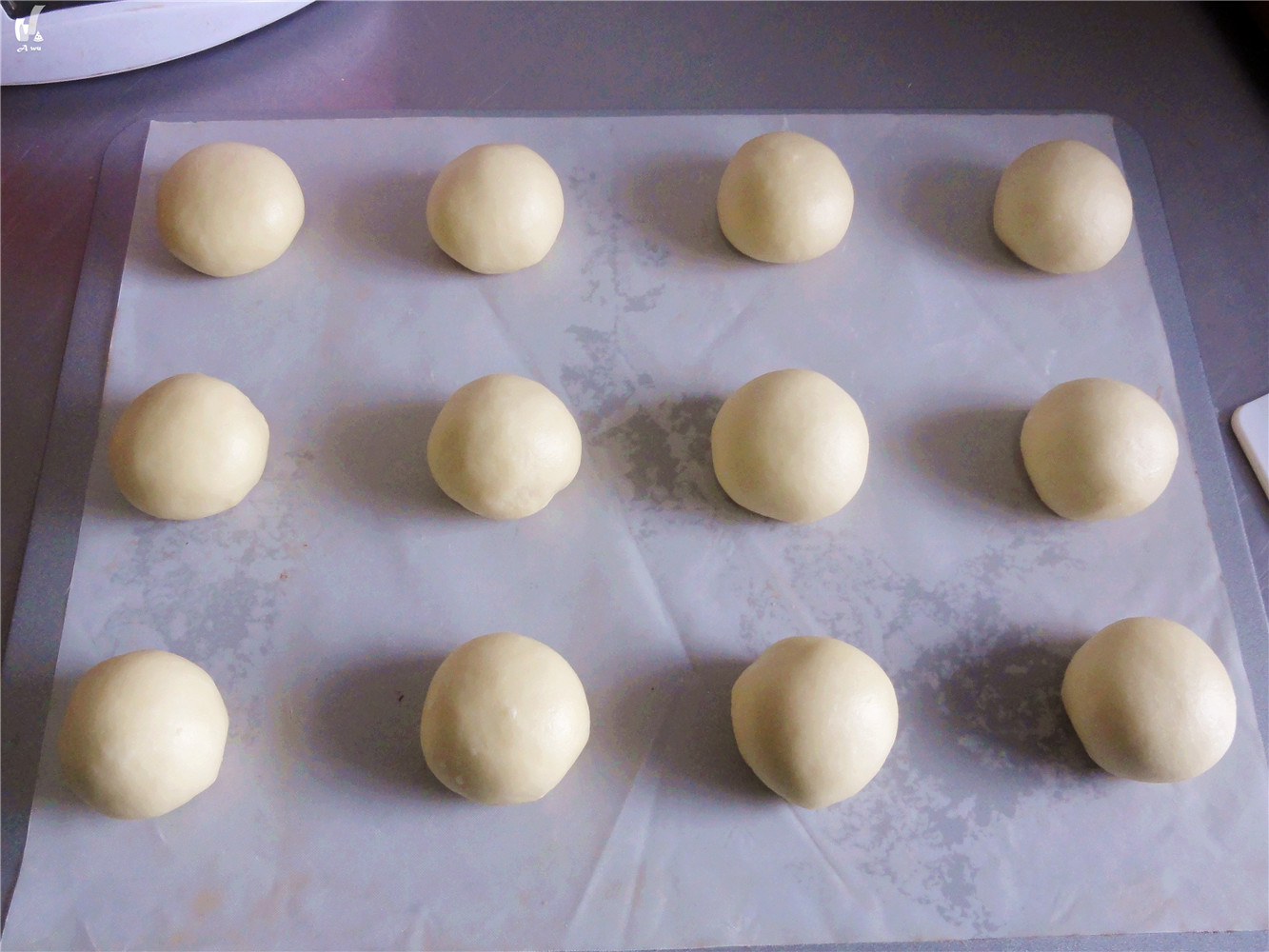拯救放錯面粉的面包面團---奶香小餅的做法 步骤6