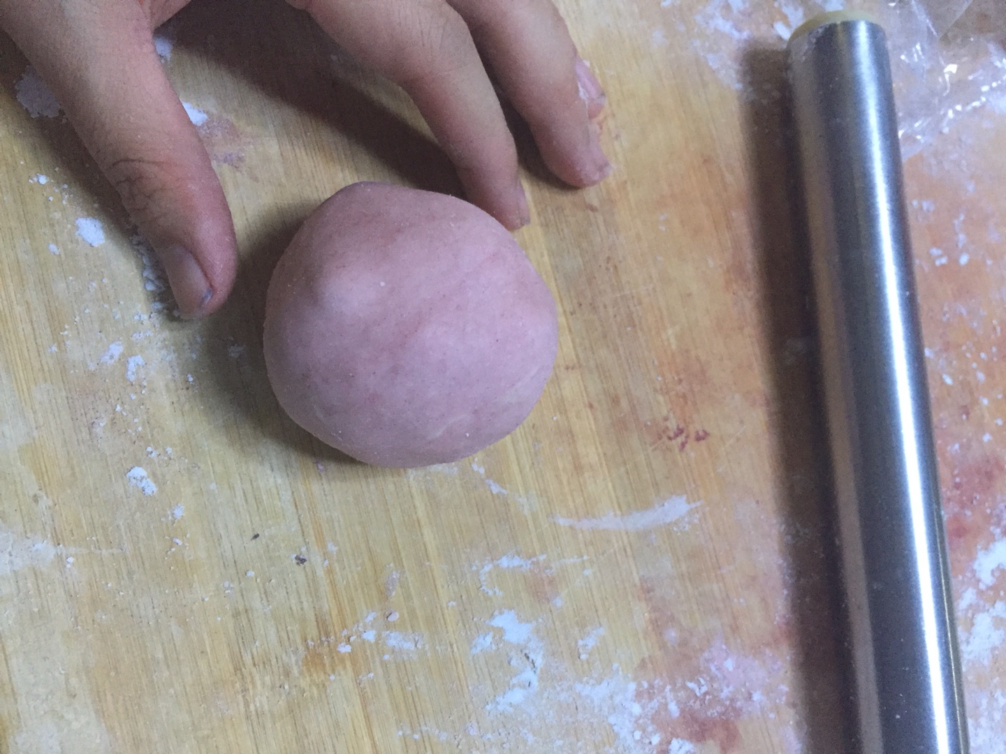 紫薯 豆沙 饅頭 米奇米妮米老鼠饅頭的做法 步骤4