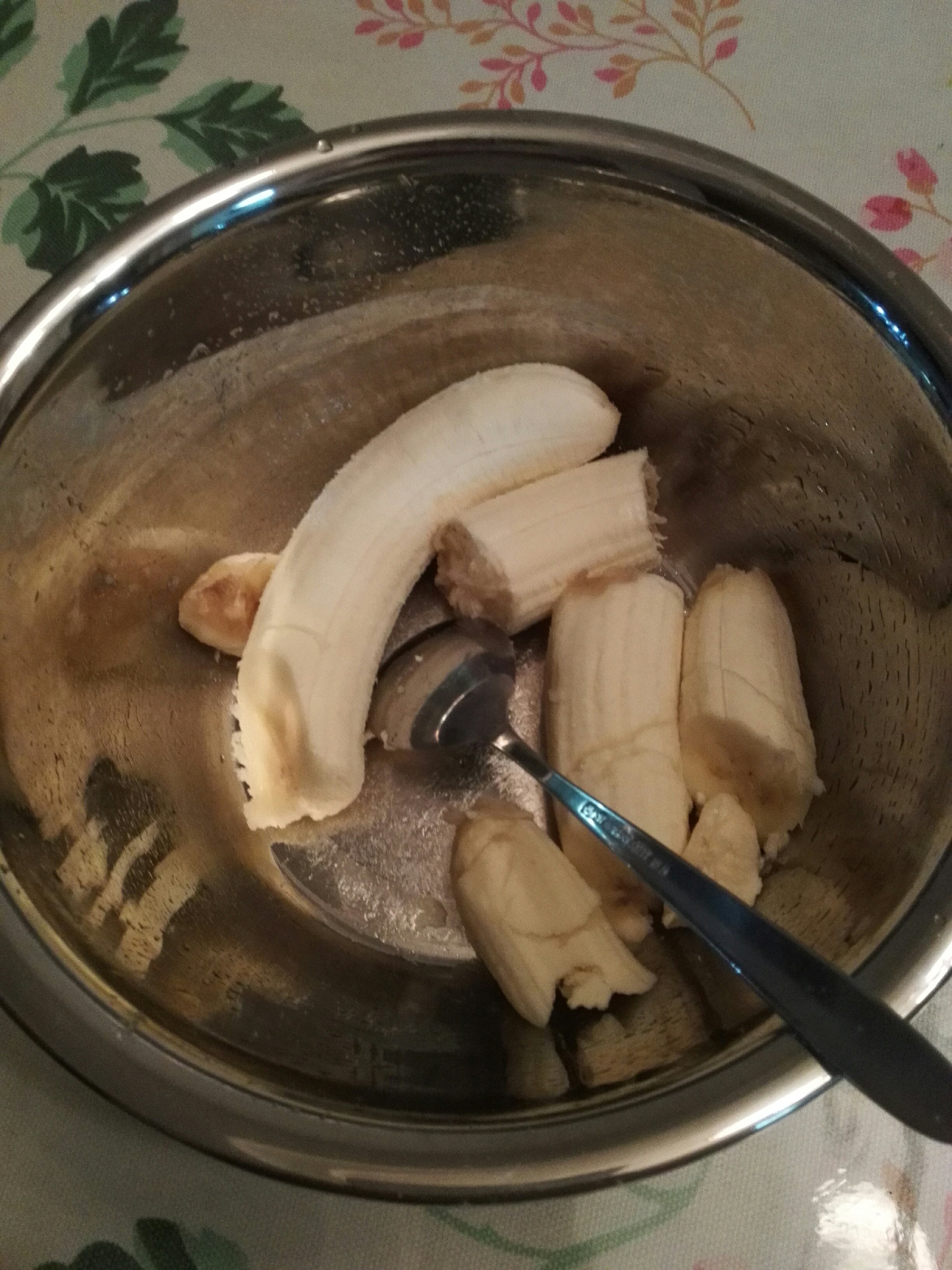 全麥香蕉燕麥餅的做法 步骤1