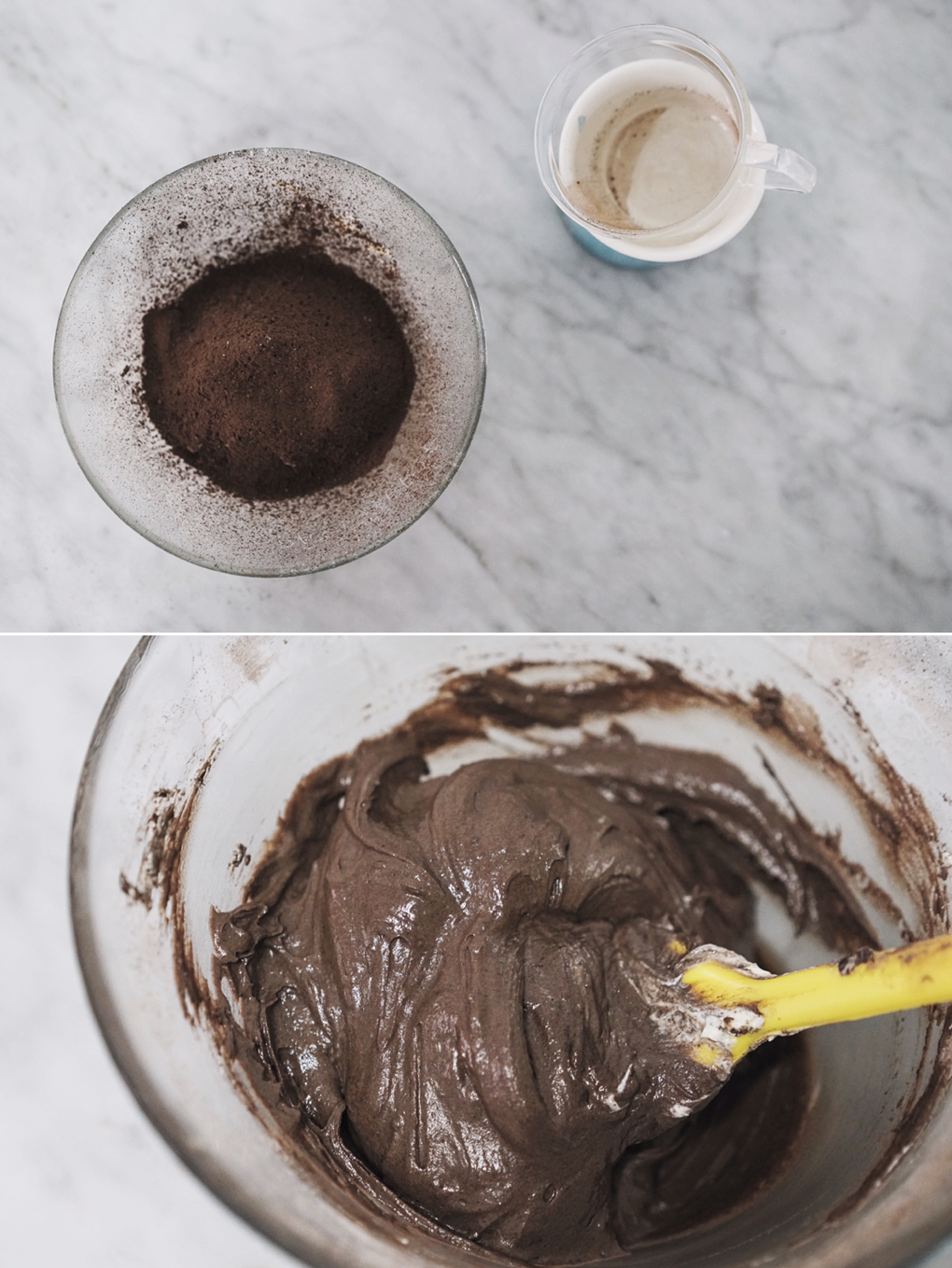 法國總統烘焙學院－香草巧克力大理石磅蛋糕的做法 步骤8