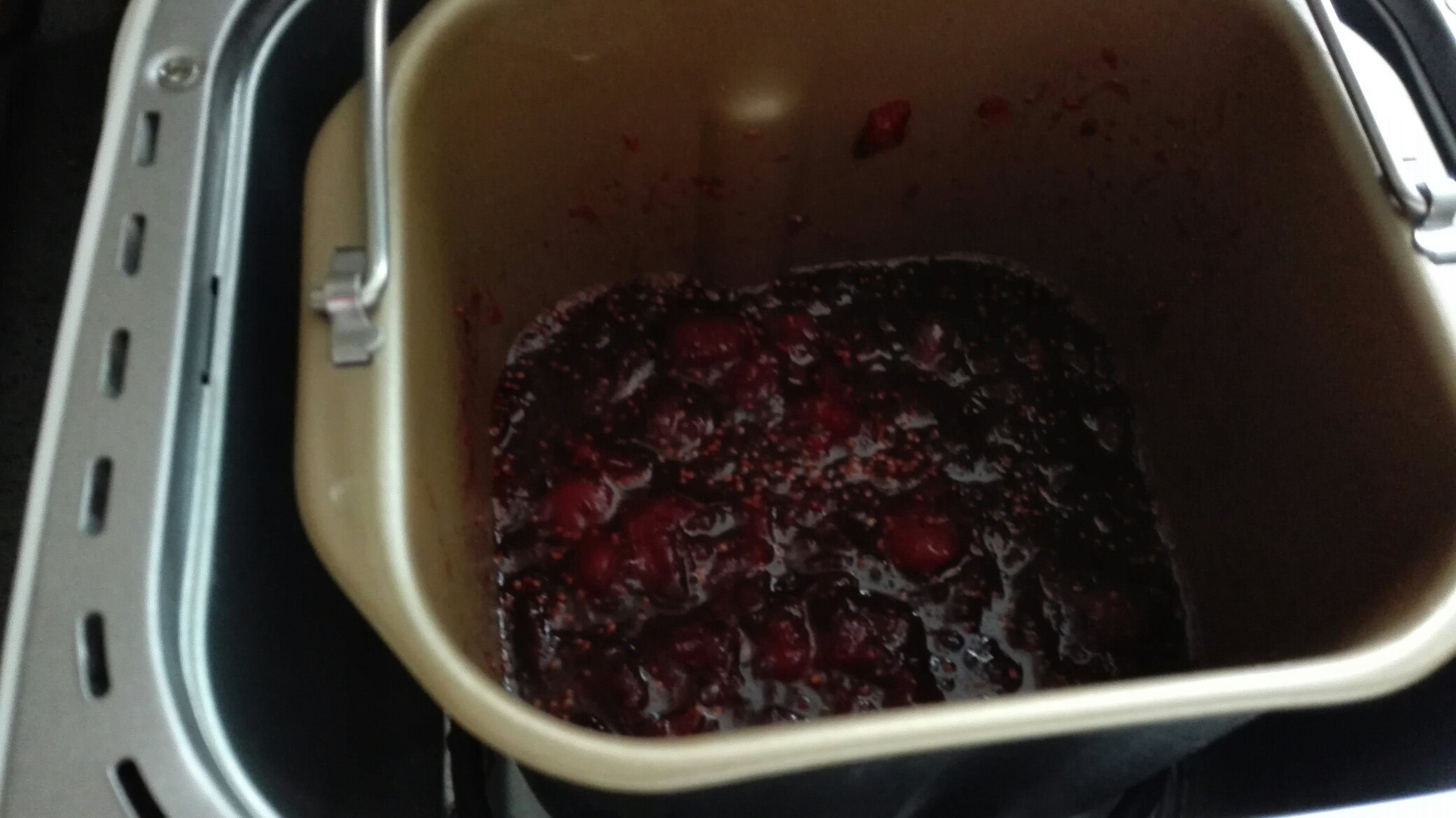 蔓越莓果醬（面包機版）的做法 步骤4
