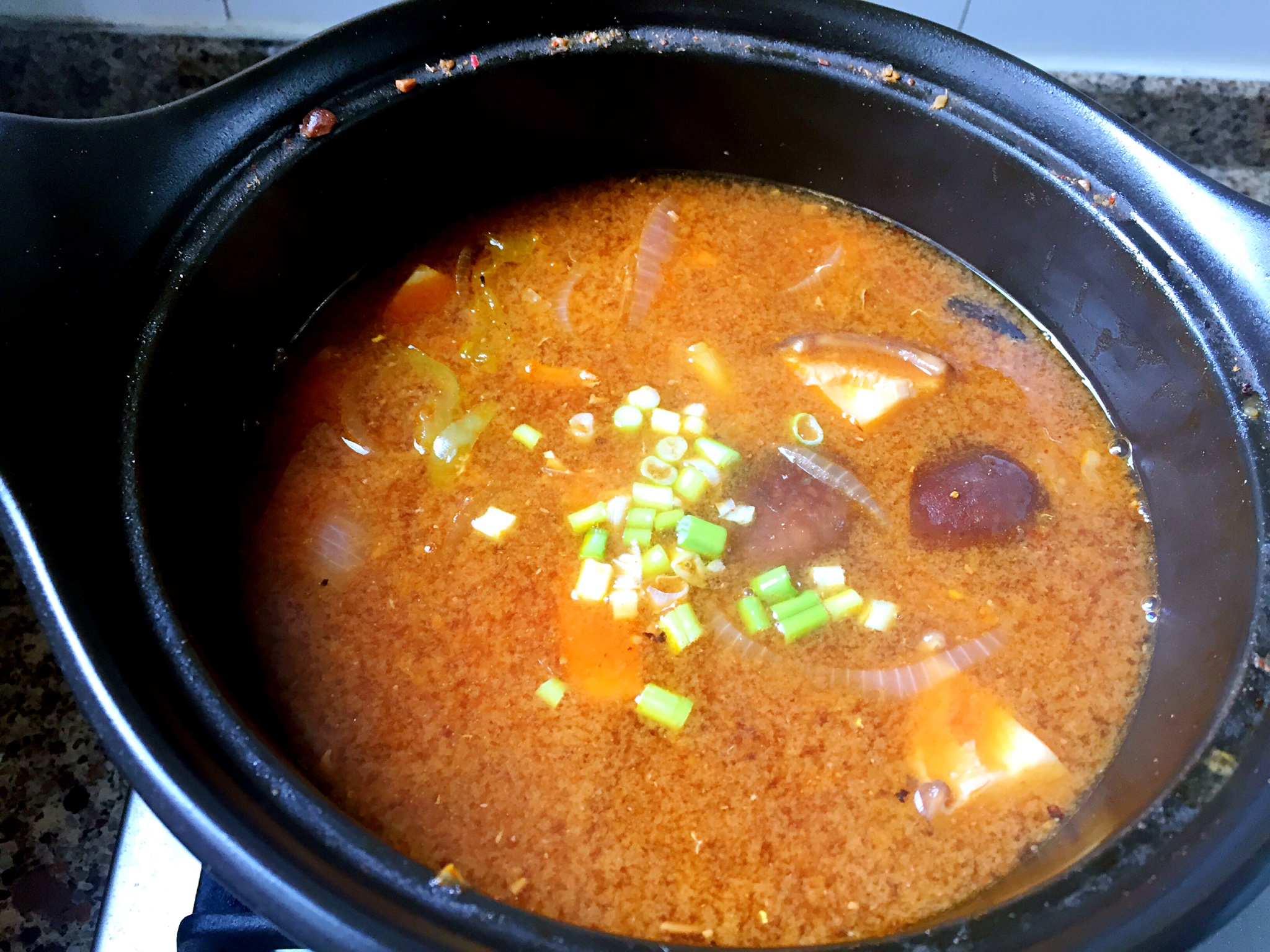 韓式海鮮豆腐湯的做法 步骤6