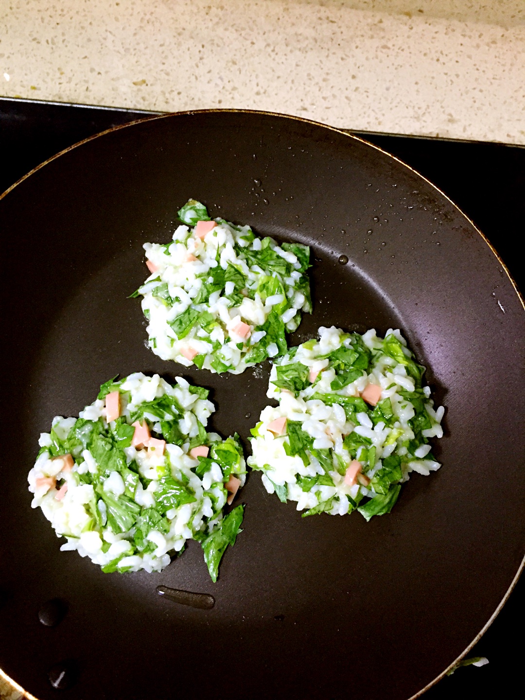香煎米飯餅——剩米飯新吃法！的做法 步骤4