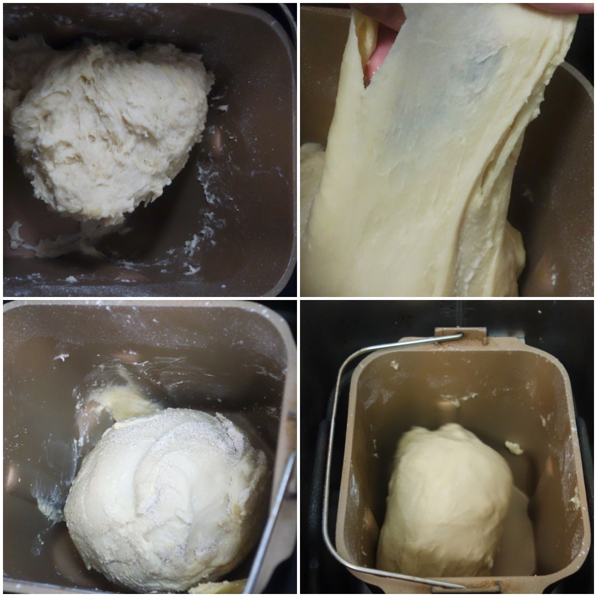 雙色抹茶蜜豆面包的做法 步骤1