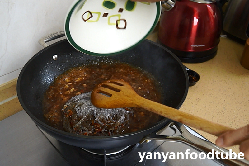 酸辣粉 Spicy &Sour Glass Noodles的做法 步骤5