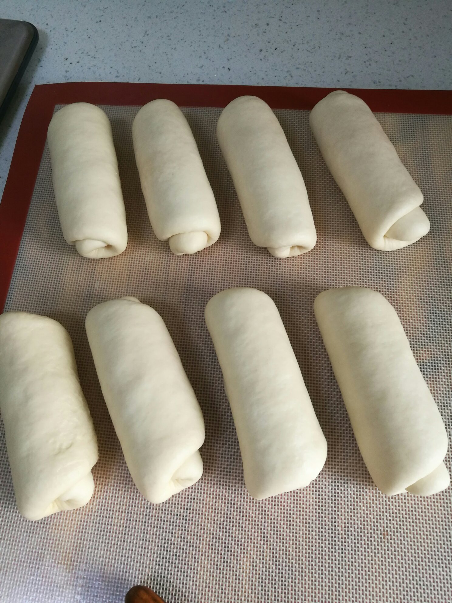 千層椰蓉小面包的做法 步骤10
