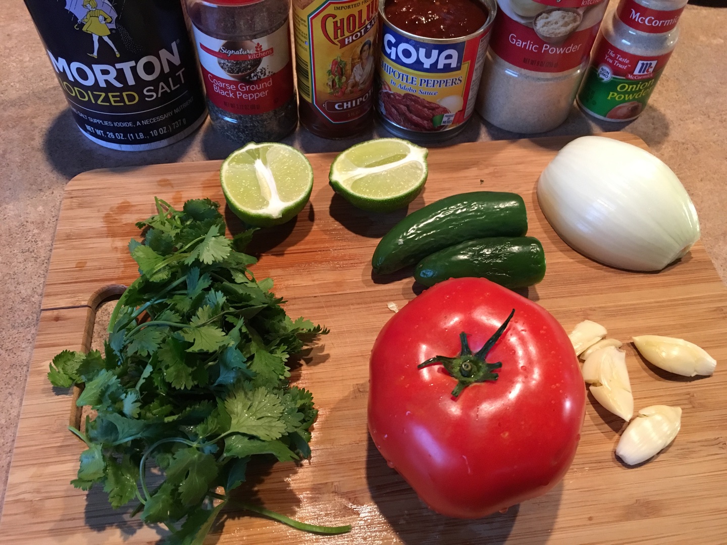 Chipotle lime salsa 墨西哥醬的做法 步骤1